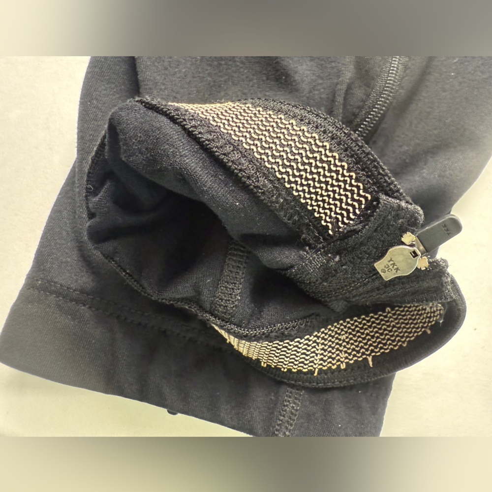 Title Nine Womens Jogger Pants Zip Pockets Elastic Waist Zip Ankle Medium Petite - Picture 10 of 10